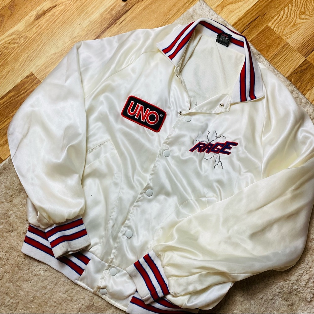 80s Vintage Uno Bomber Jacket